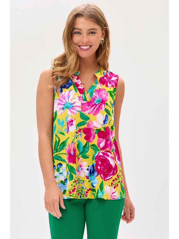 Colorful Floral Tank Top