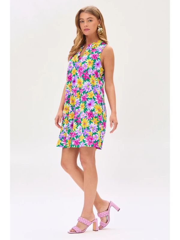Floral Sleeveless Mini Dress