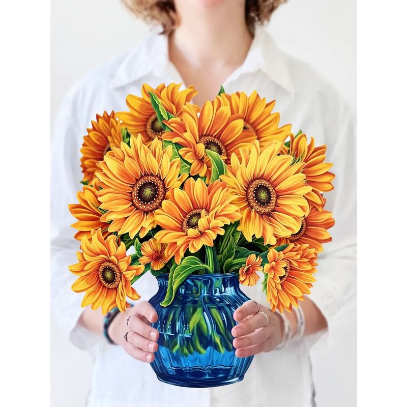 Sunflowers Pop Up Card