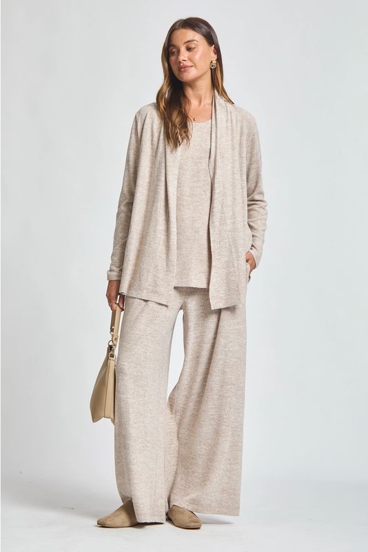 3PC SetTank + Cardigan + Relaxed Pants