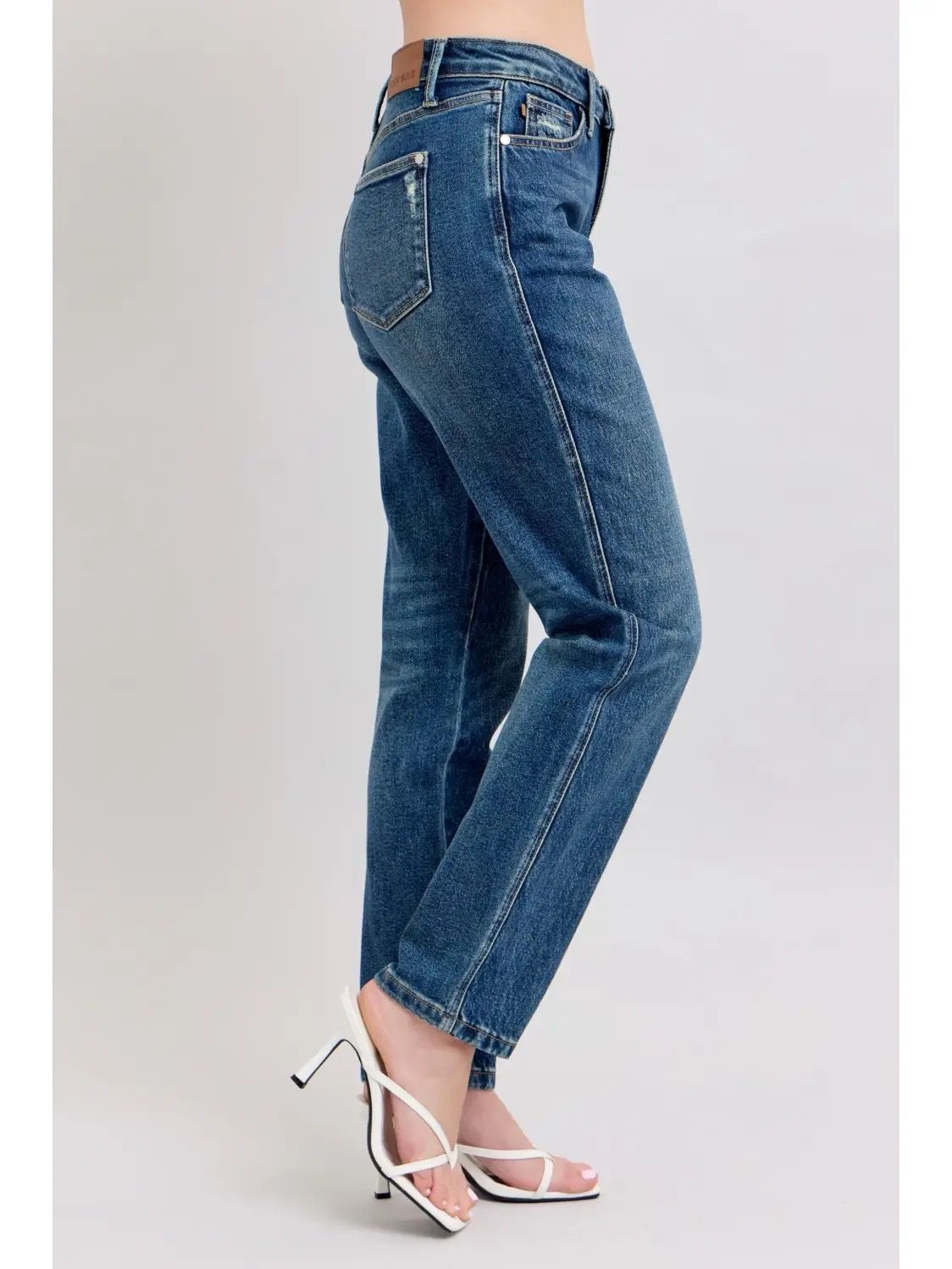 High Waist Rigid Magic Straight