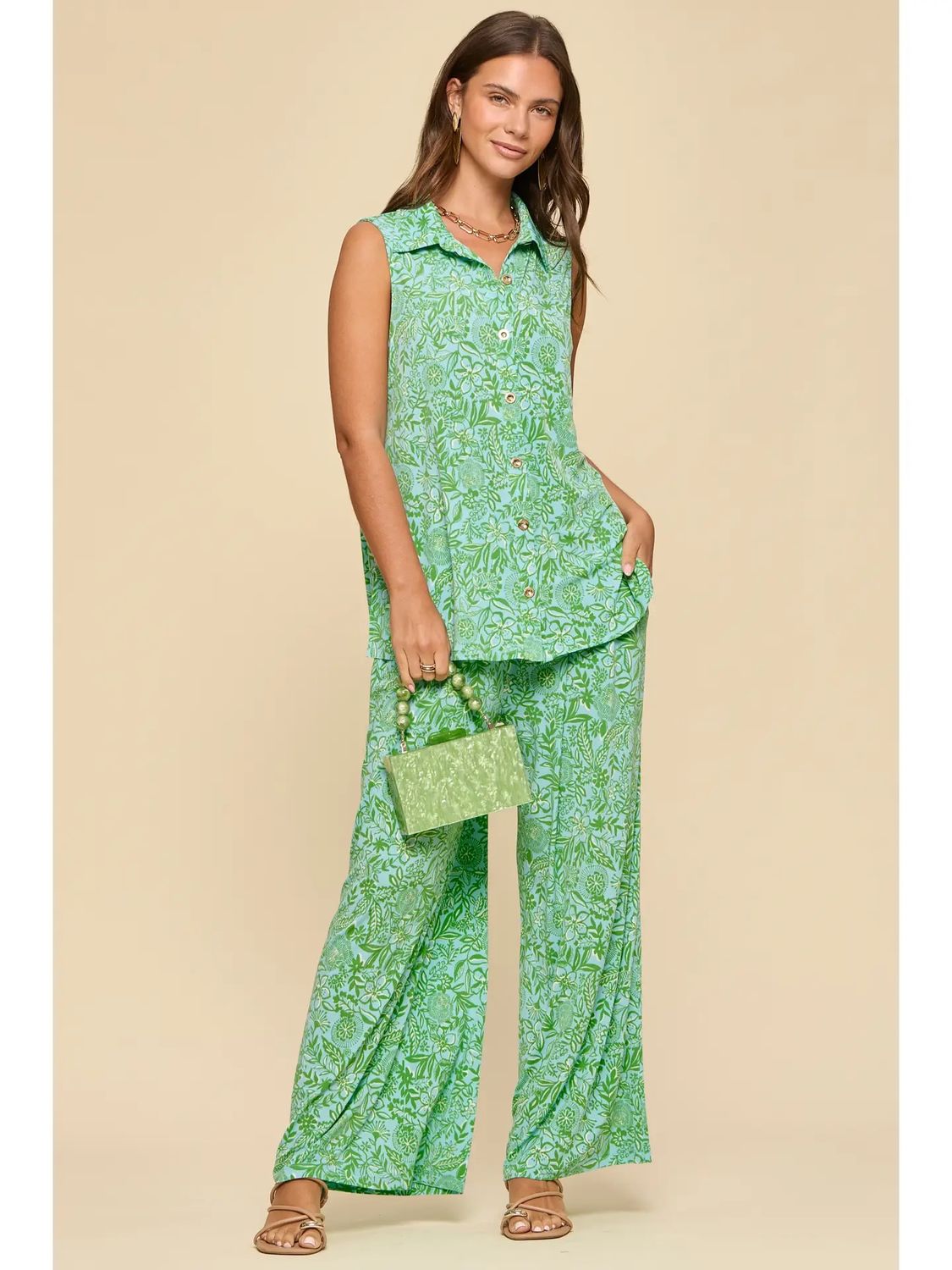 2 Piece Tank + Relaxed Pants