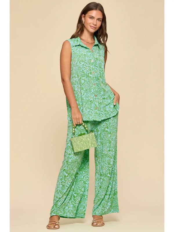 2 Piece Tank + Relaxed Pants