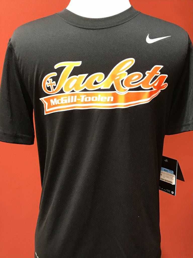 Nike Legend Short Sleeve T  Black YM