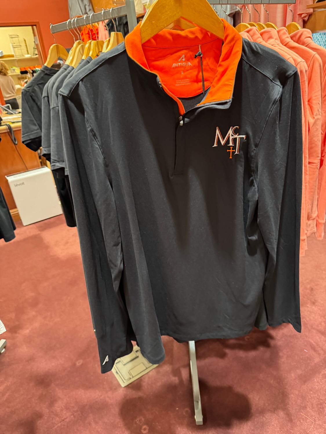 Black with Orange inside Jacket