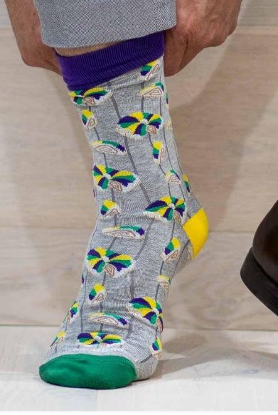 King Cake Socks