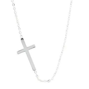 Silver Cross Necklace