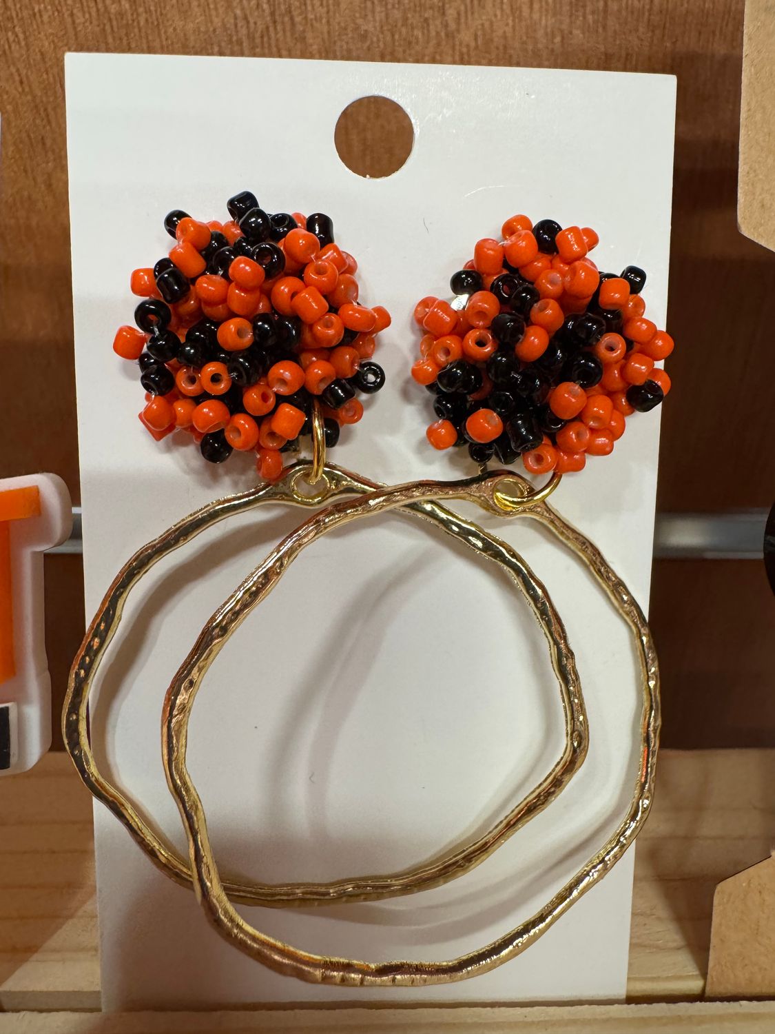 Mct Earrings with Gold