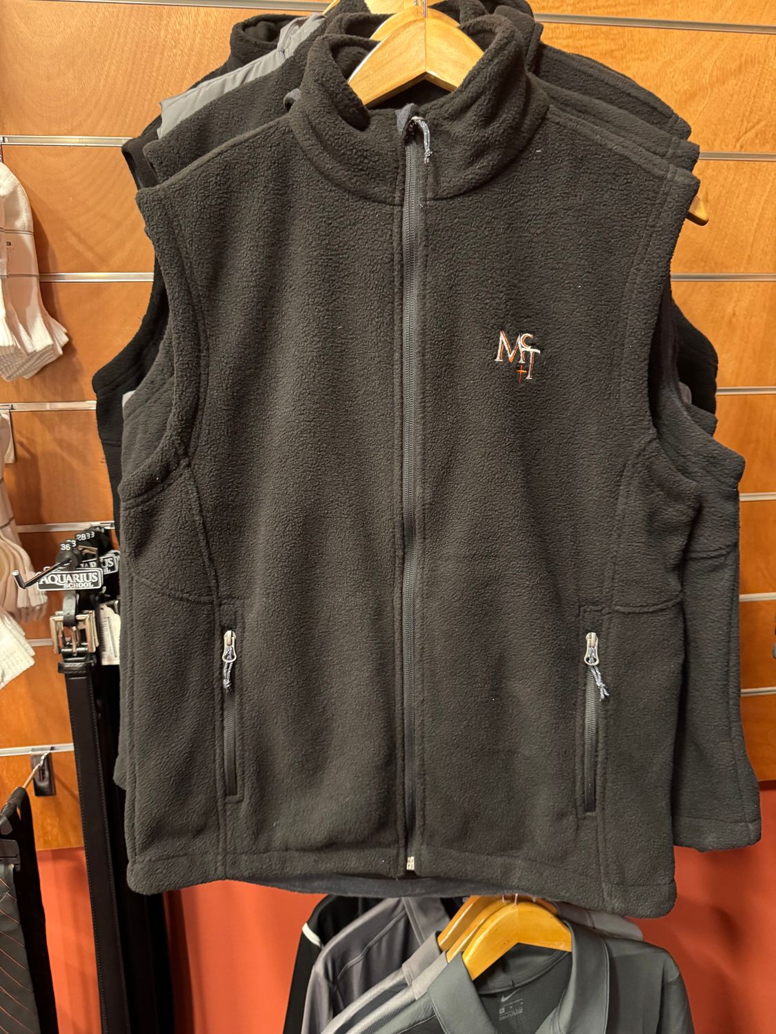 Fleece Vest with McT Logo