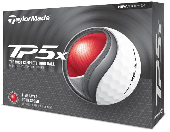 TAYLORMADE TP5X GOLF BALLS (DOZEN)