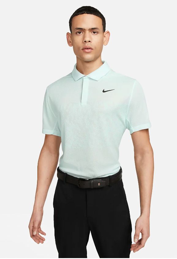 NIKE GOLF TW POLO TIFFANY BLUE - SMALL