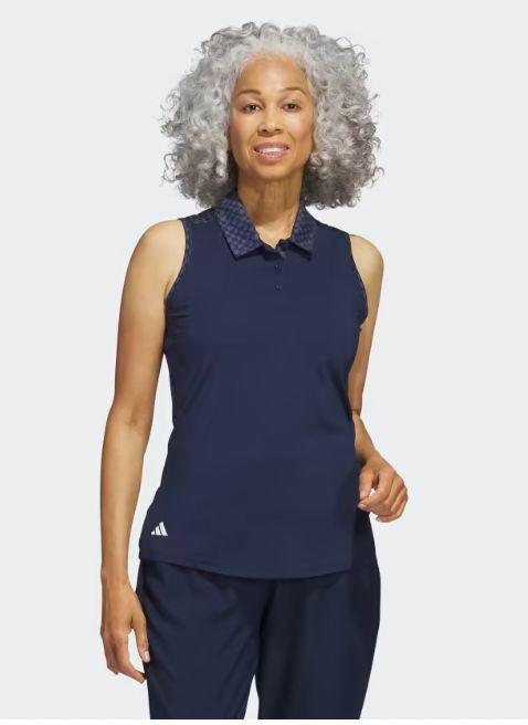 ADIDAS SLEEVELESS POLO LADIES - HT1292 - SMALL
