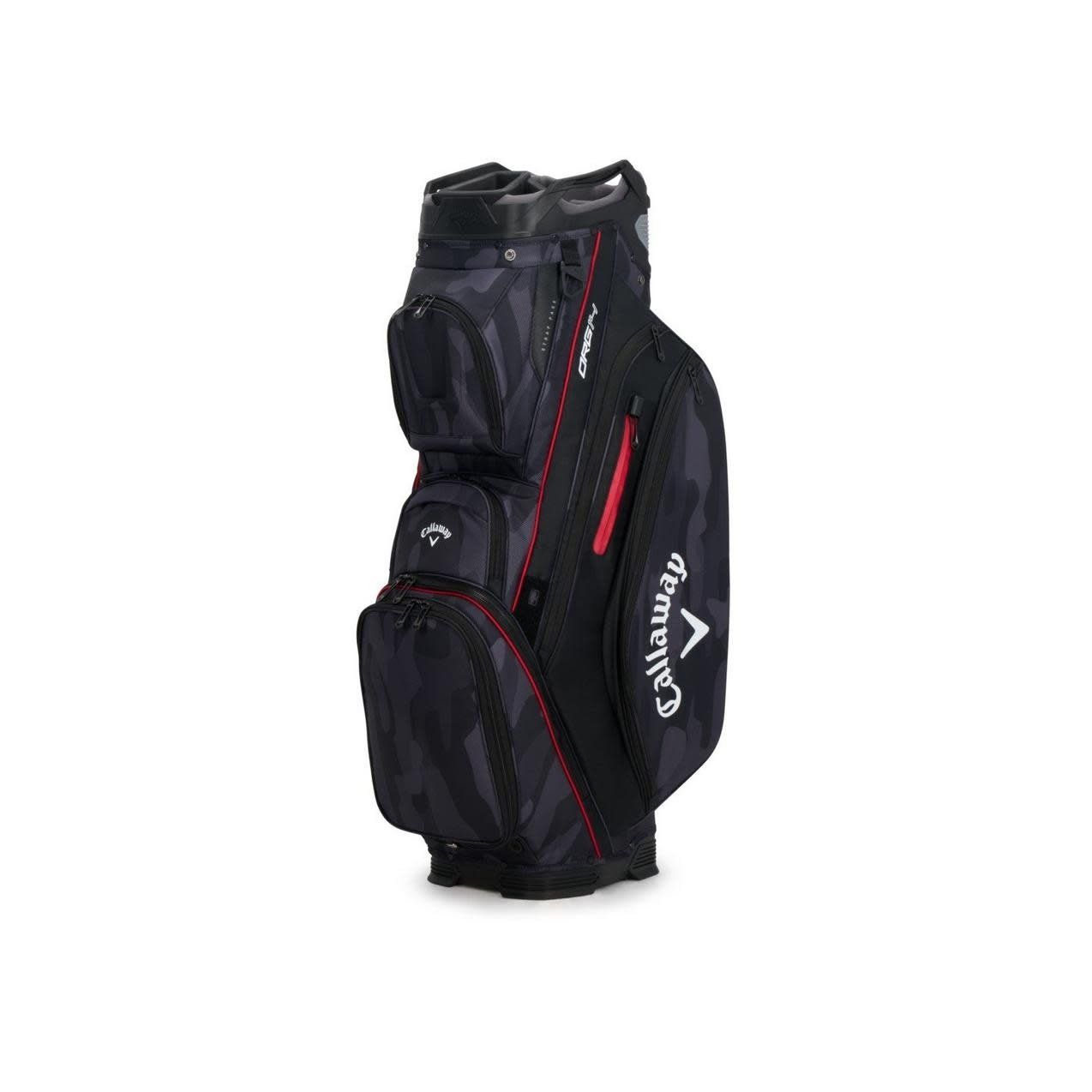 CALLAWAY ORG 14 CART BAG BLACK CAMO