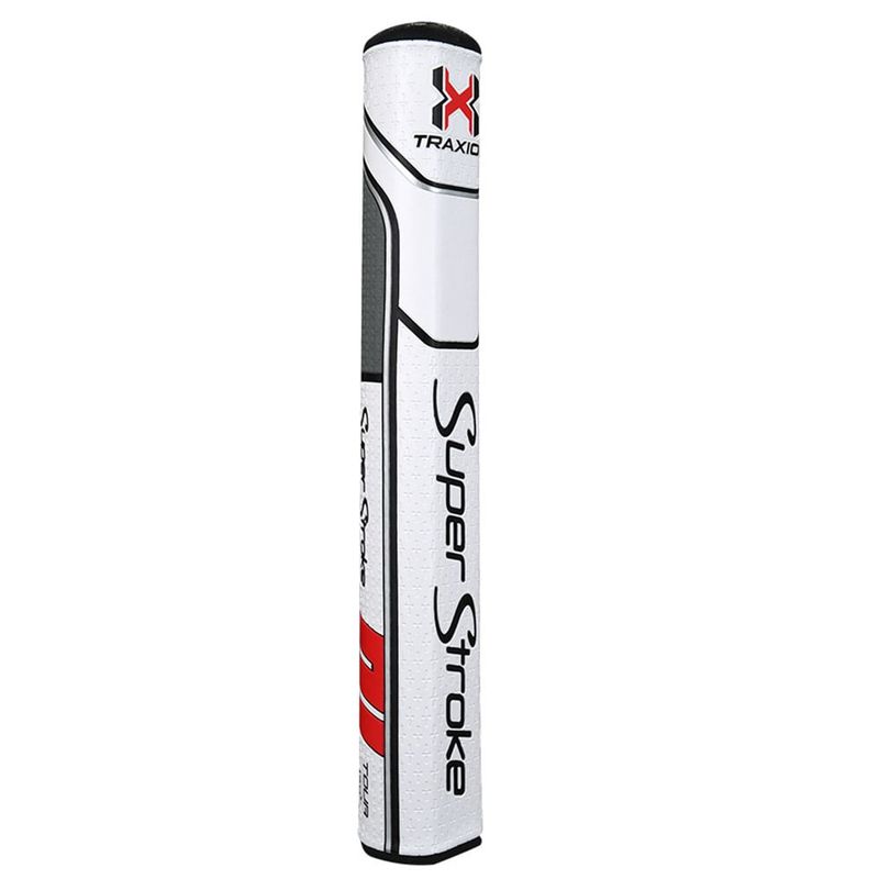 SUPERSTROKE TRAXION TOUR 5.0 WHT/GRY/RED