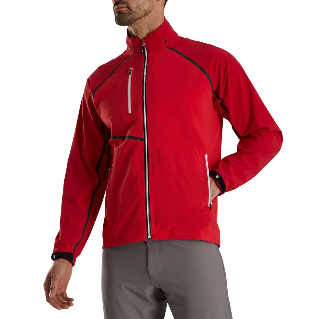 FOOTJOY HYDROTOUR JACKET RED TONAL - XXL - 28196