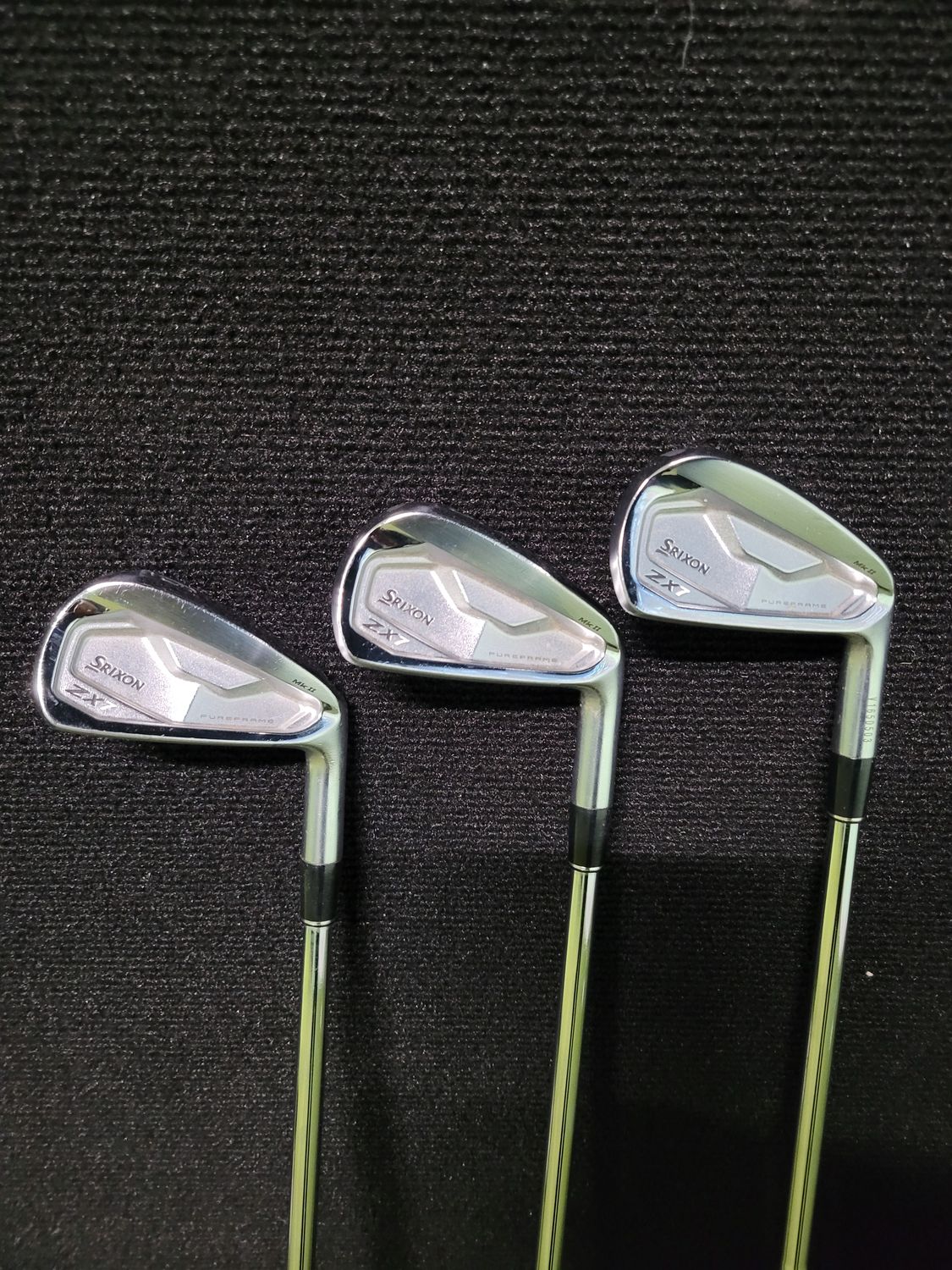 USED SRIXON ZX-7 4/5/6 IRON RH TOUR ISSUE X-100