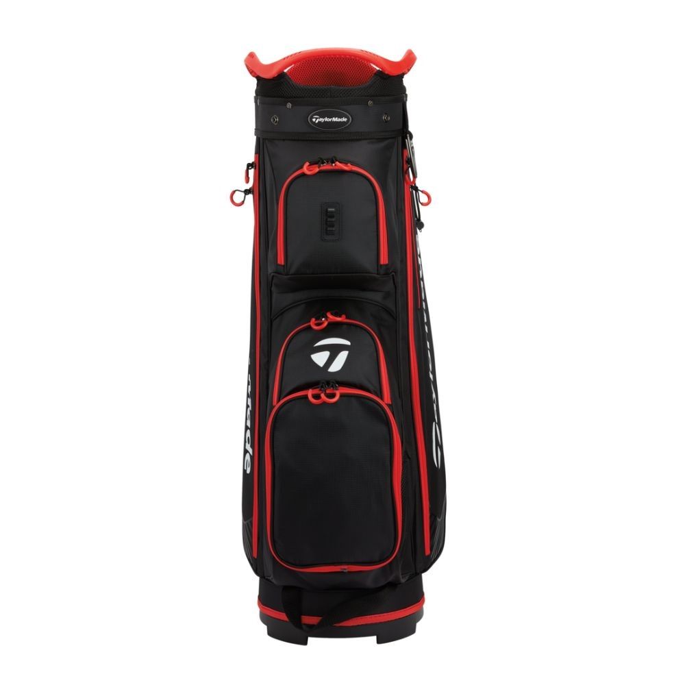 TAYLORMADE TM23 PROCART BAG BLK/RED
