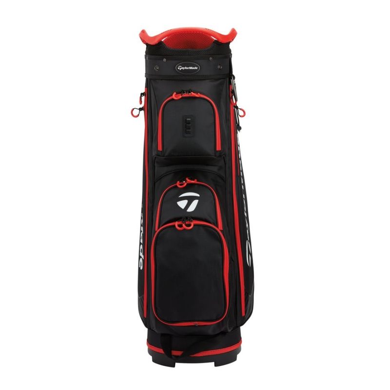 TAYLORMADE TM23 PROCART BAG BLK/RED