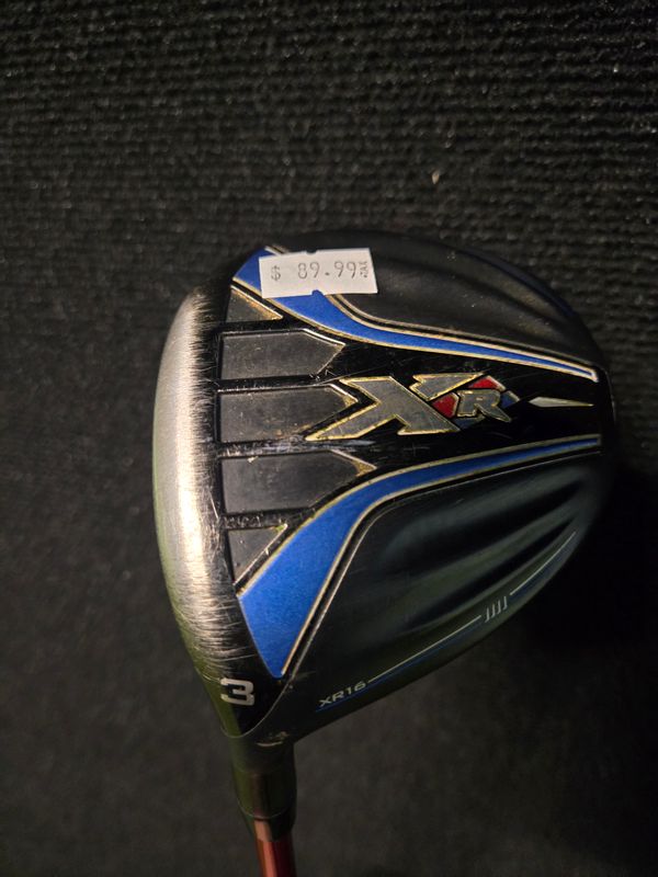 USED CALLAWAY XR16 3 WOOD LH STIFF