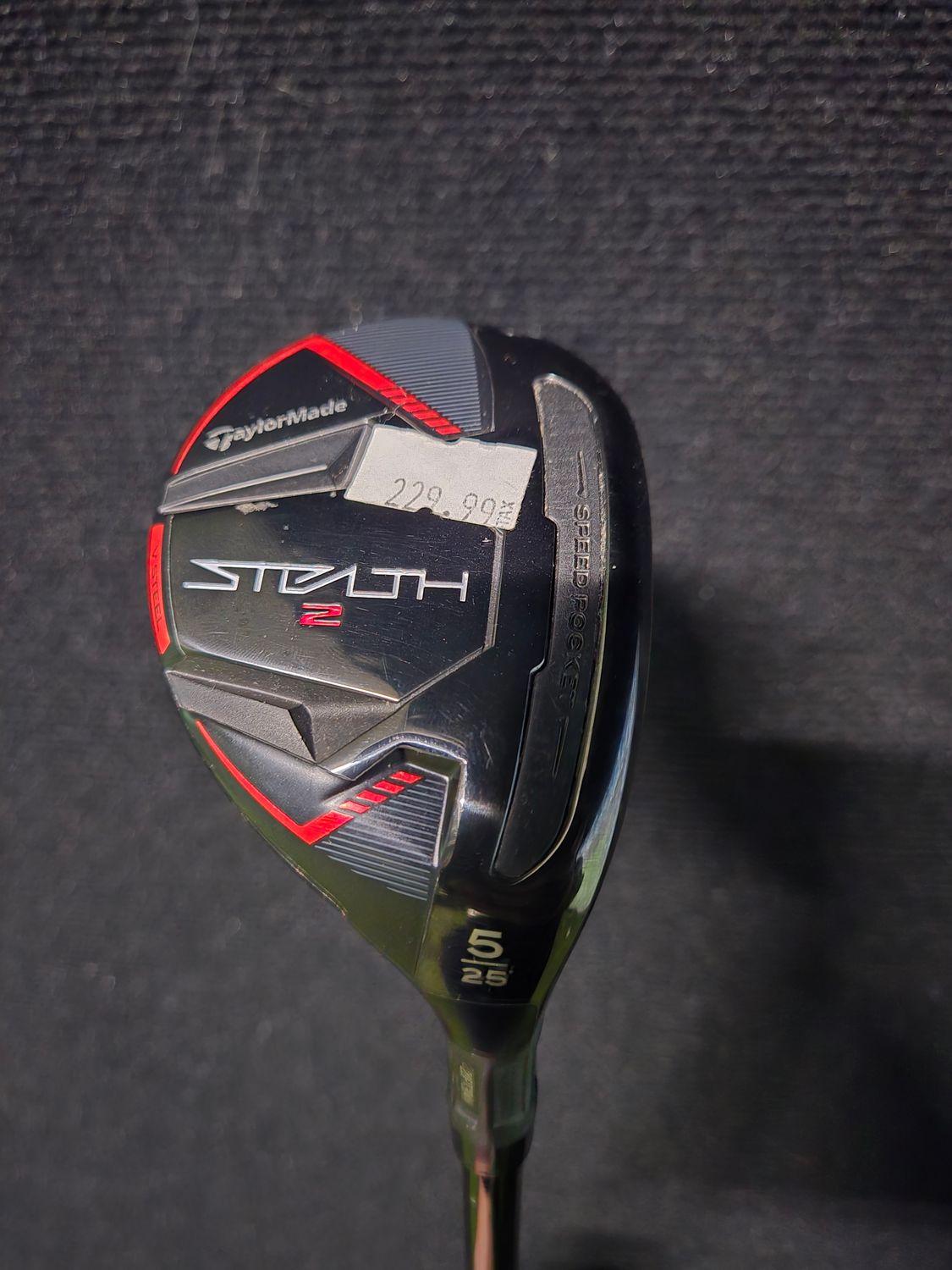 USED TAYLORMADE STEALTH 2 #5 HYBRID RH STIFF