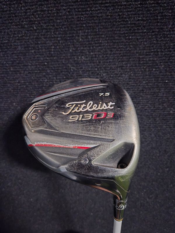 USED TITLEIST 913 RH STIFF 7.5 DEGREE