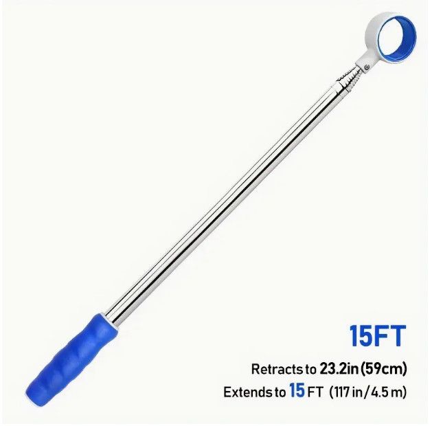 GOLF BALL RETRIEVER (BLUE 15 FT)