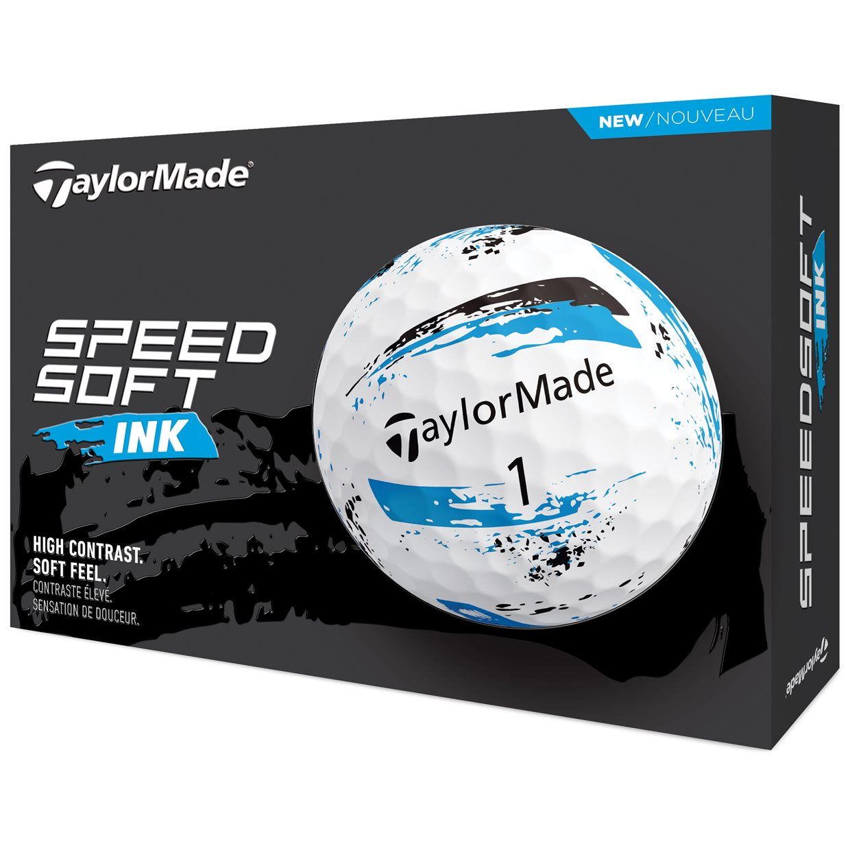 TAYLORMADE SPEEDSOFT INK BALL (BLUE)