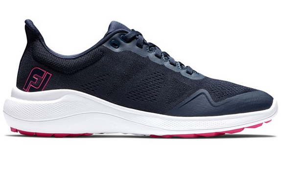 FOOTJOY FLEX LADIES SPIKELSS NVY/WHT/PNK 7.5M