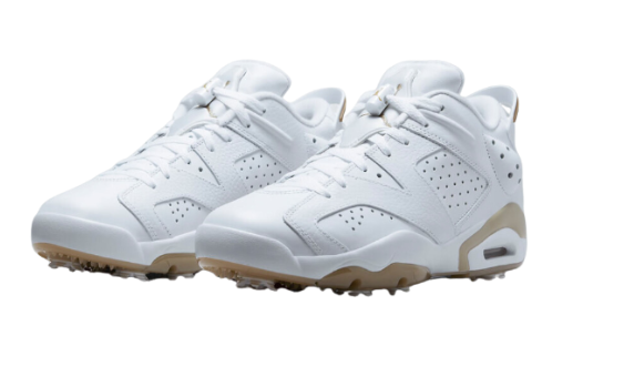 NIKE JORDAN RETRO 6 PLATINUM WHITE PLATINUM WHITE 9.5M