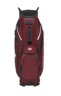 TITLEIST CART 14 BAG CANADA/BURGUNDY