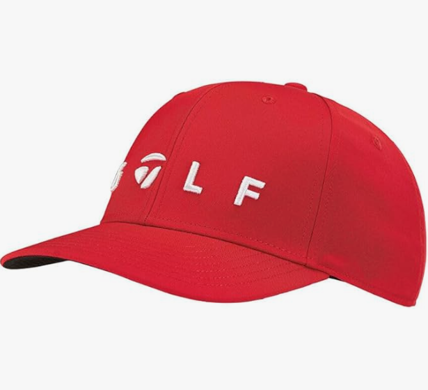 TaylorMade Golf Logo Hat Red