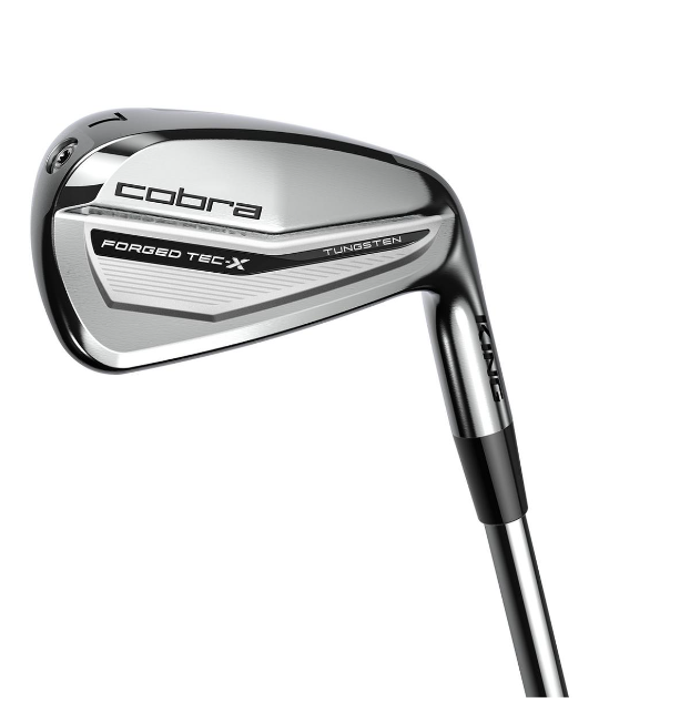 DEMO COBRA FORGED TEC X IRONS 24&#39; STIFF 5-GW LH