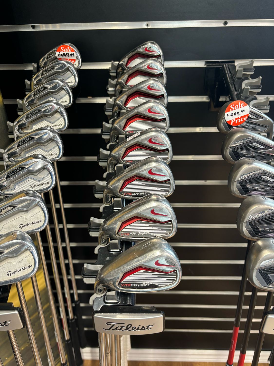 NIKE VRS COVERT IRONS LH REGULAR