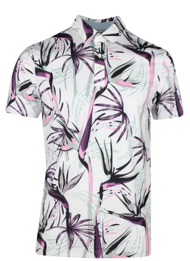 PUMA BIRDS OF PARADISE POLO - MEDIUM