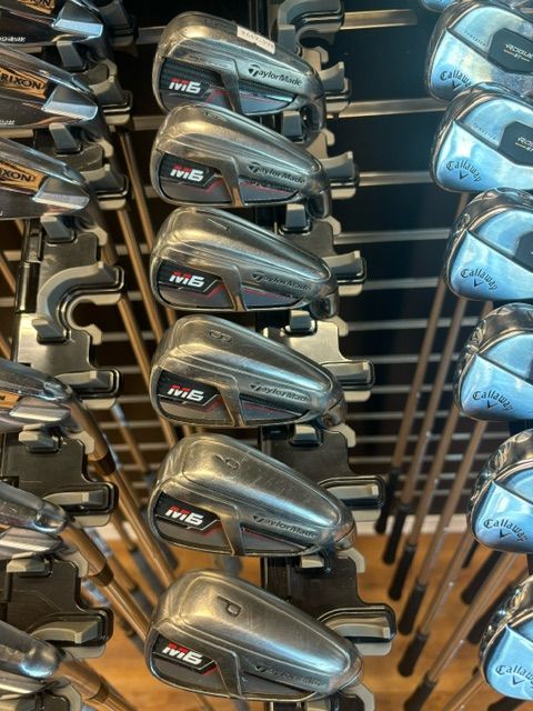 USED RH TAYLORMADE M6 IRONS 5-PW REG FLEX