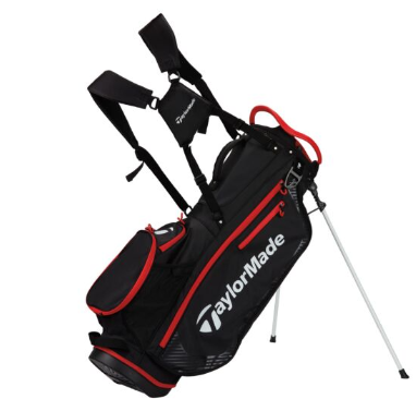 TAYLORMADE TM23 PRO STAND BAG BLACK/RED