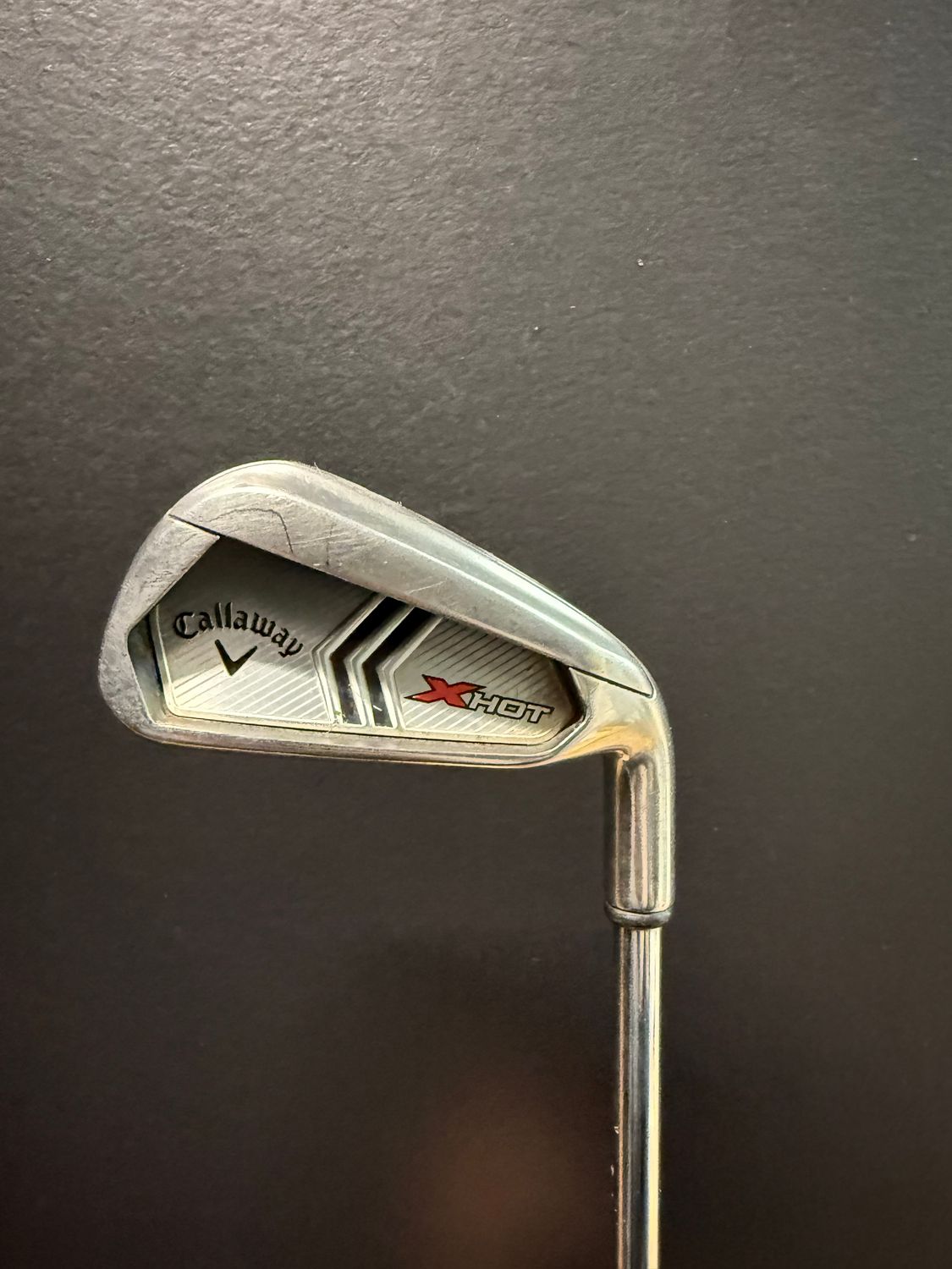 USED CALLAWAY X HOT IRONS 5-PW STEEL - REGULAR FLEX