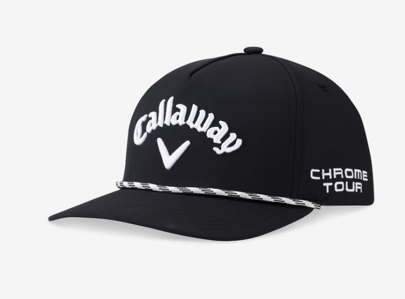 CALLAWAY TOUR AUTHENTIC PERFORMACE ROPE HAT BLACK