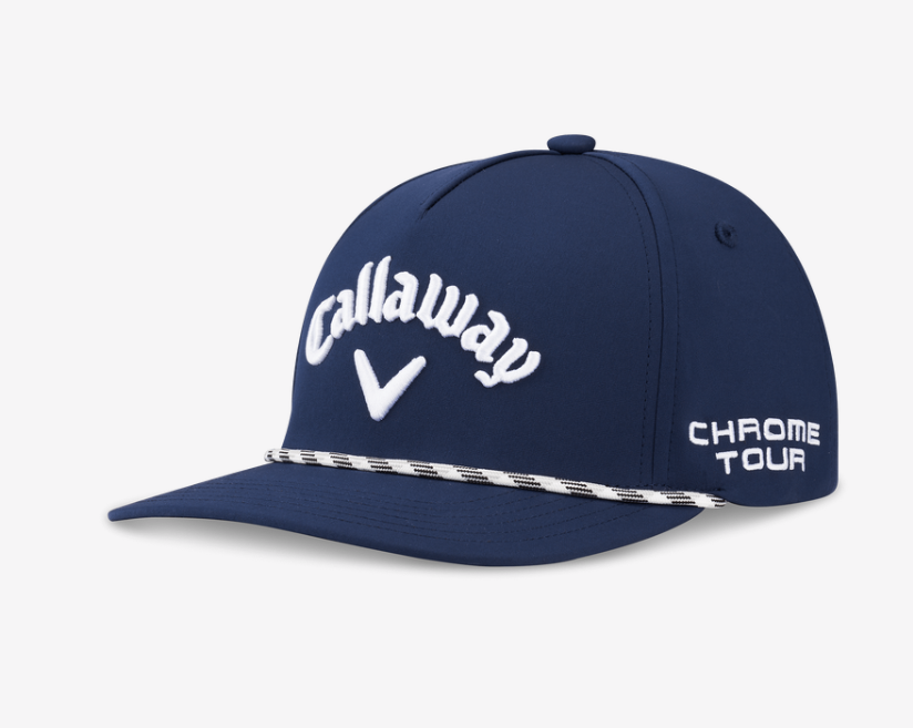 CALLAWAY TOUR AUTHENTIC PERFORMACE ROPE HAT NAVY/WHITE