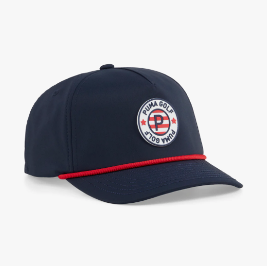 PUMA PARS &amp; STRIPES ROPE TECH CAP DEEP NAVY