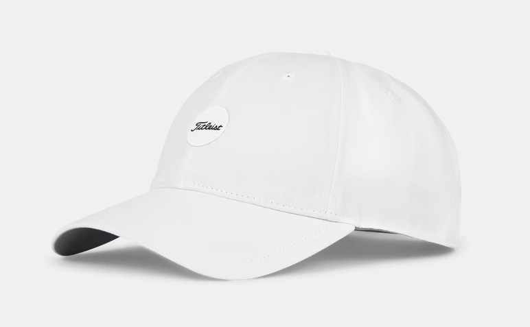 TITLEIST MONTAUK LIGHTWEIGHT HAT WHITE/BLACK