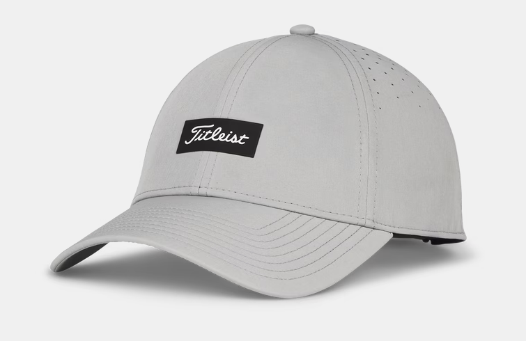 TITLEIST CHARLESTON BREEZER HAT GREY/BLACK/WHITE
