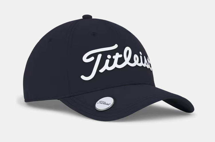 TITLEIST PLAYERS PERFORMACE BALL MARKER HAT NAVY/WHITE