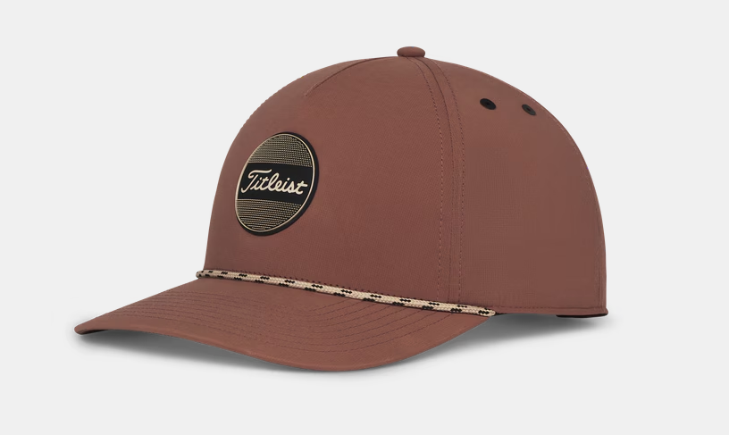 TITLEIST BOARDWALK ROPE HAT CLAY/KHAKI