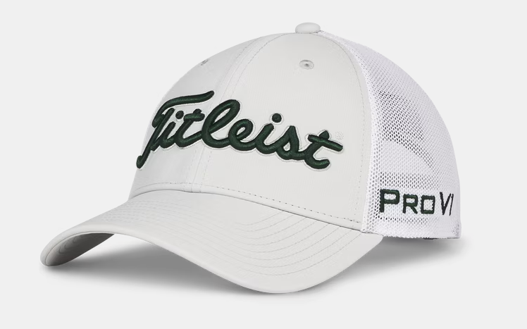 TITLEIST TOUR PERFORMANCE MESH HAT MARBLE/GREEN