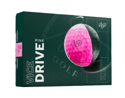 VICE GOLF DRIVE PINK DOZEN