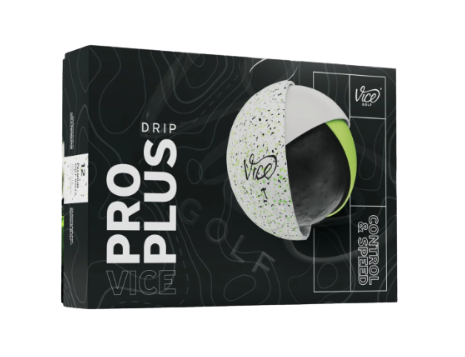 VICE GOLF PRO PLUS DRIP GREEN DOZEN