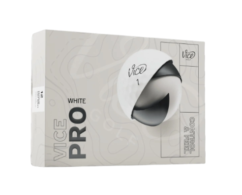 VICE GOLF PRO WHITE DOZEN