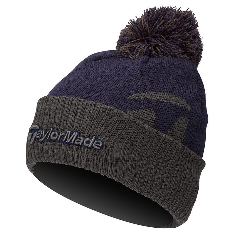 TM BOBBLE BEANIE NAVY/GREY