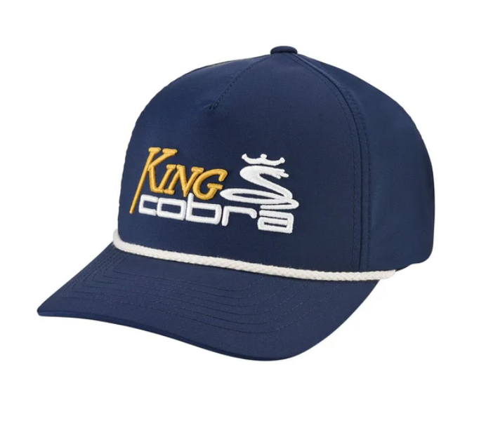 KING COBRA ROPE SNAPBACK NAVY